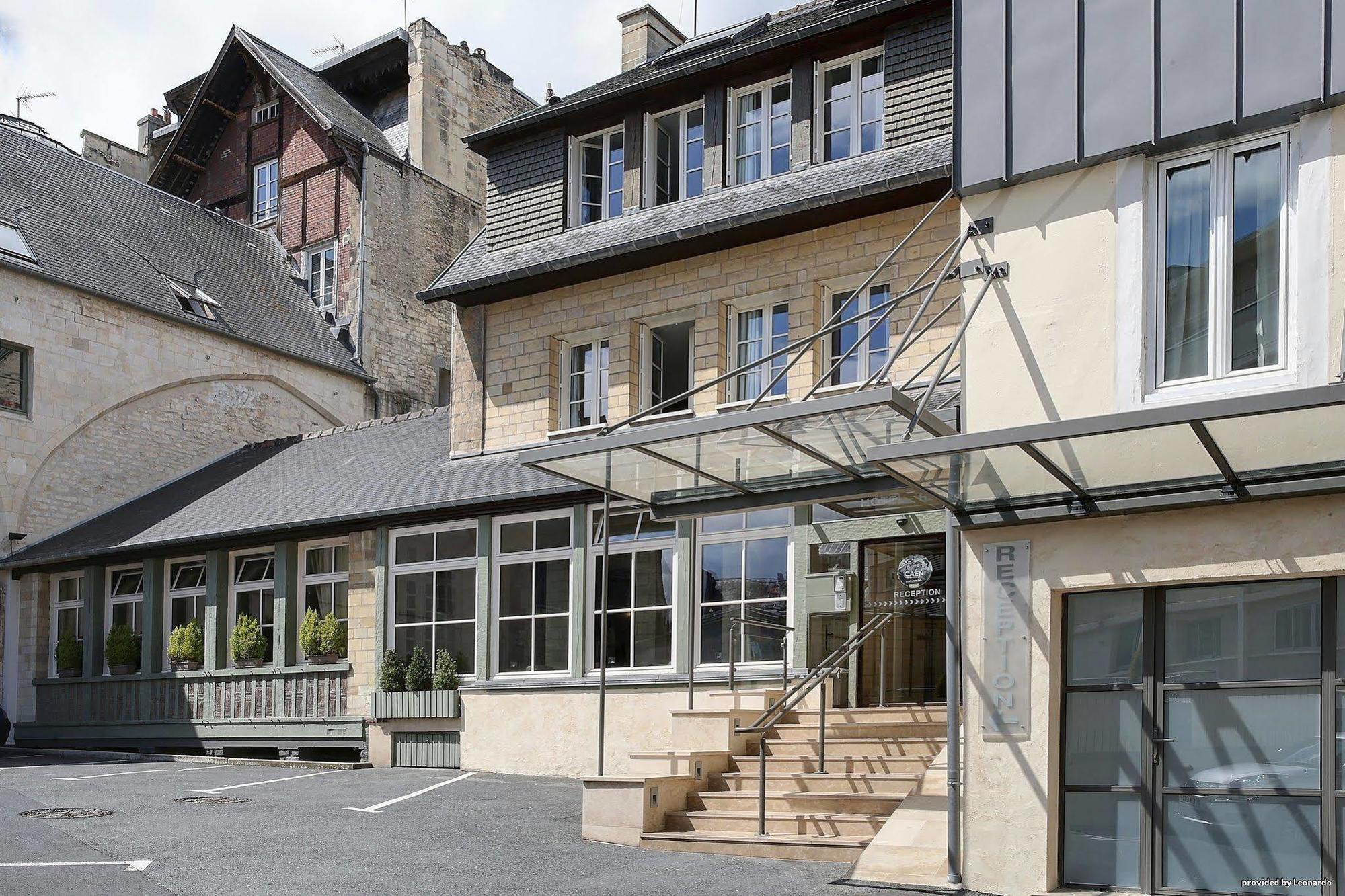 Hotel Restaurant Le Dauphin Et Le Spa Du Prieure Caen Buitenkant foto