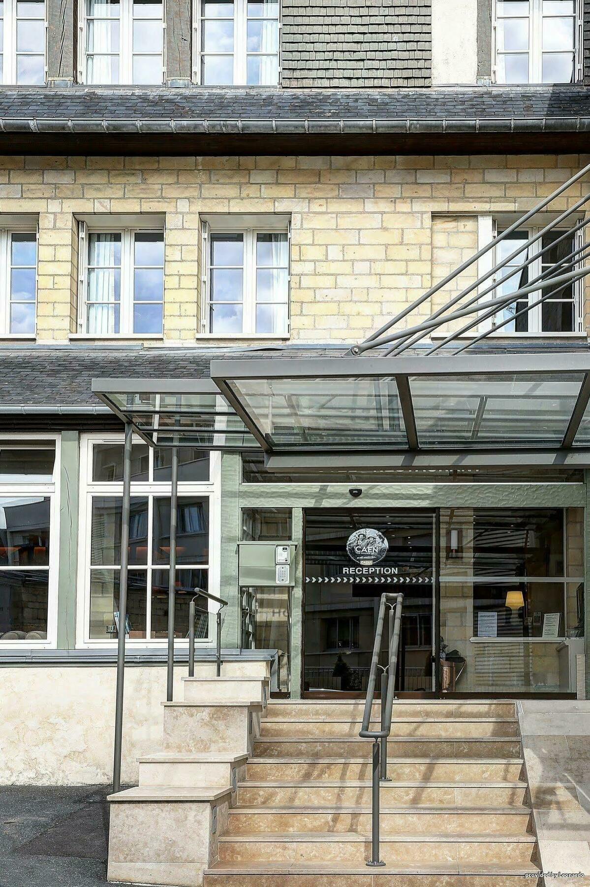 Hotel Restaurant Le Dauphin Et Le Spa Du Prieure Caen Buitenkant foto